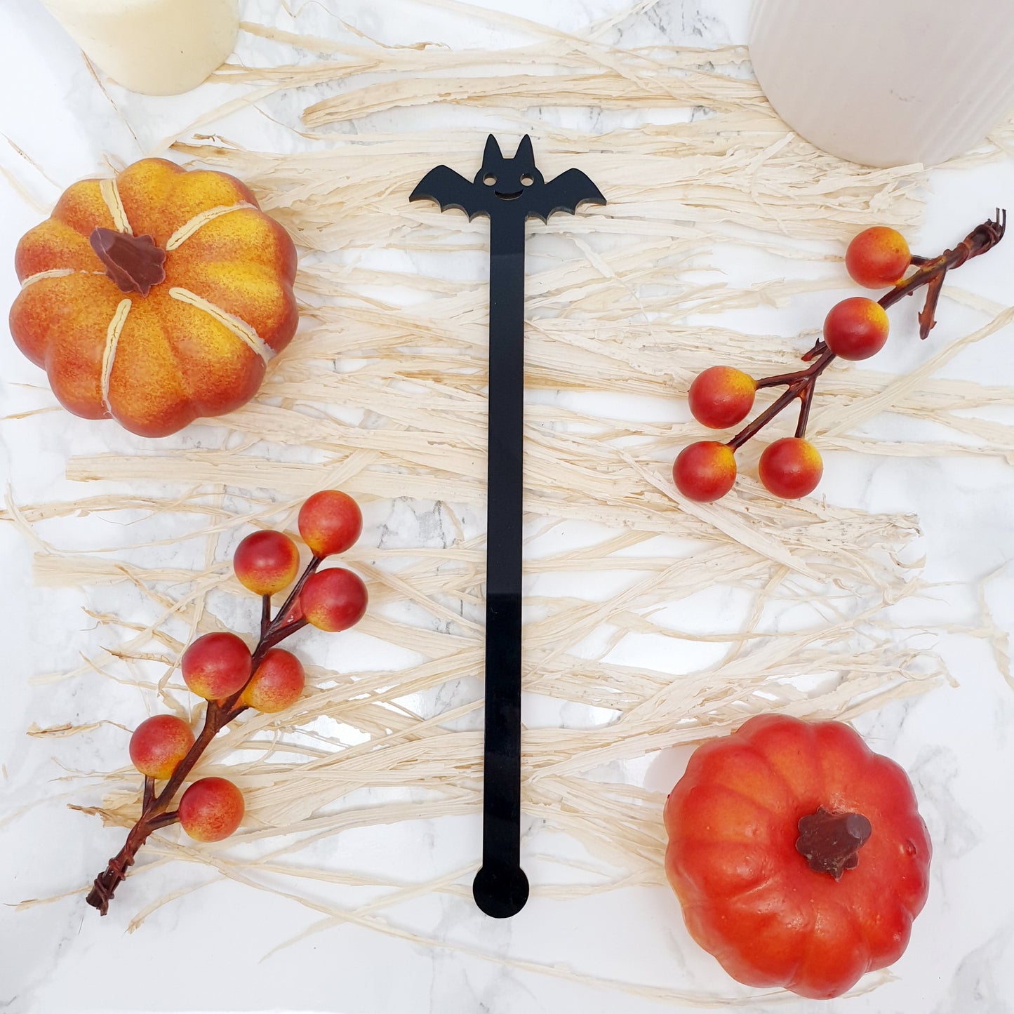 Cute Halloween Drink Stirrers - Set of 6