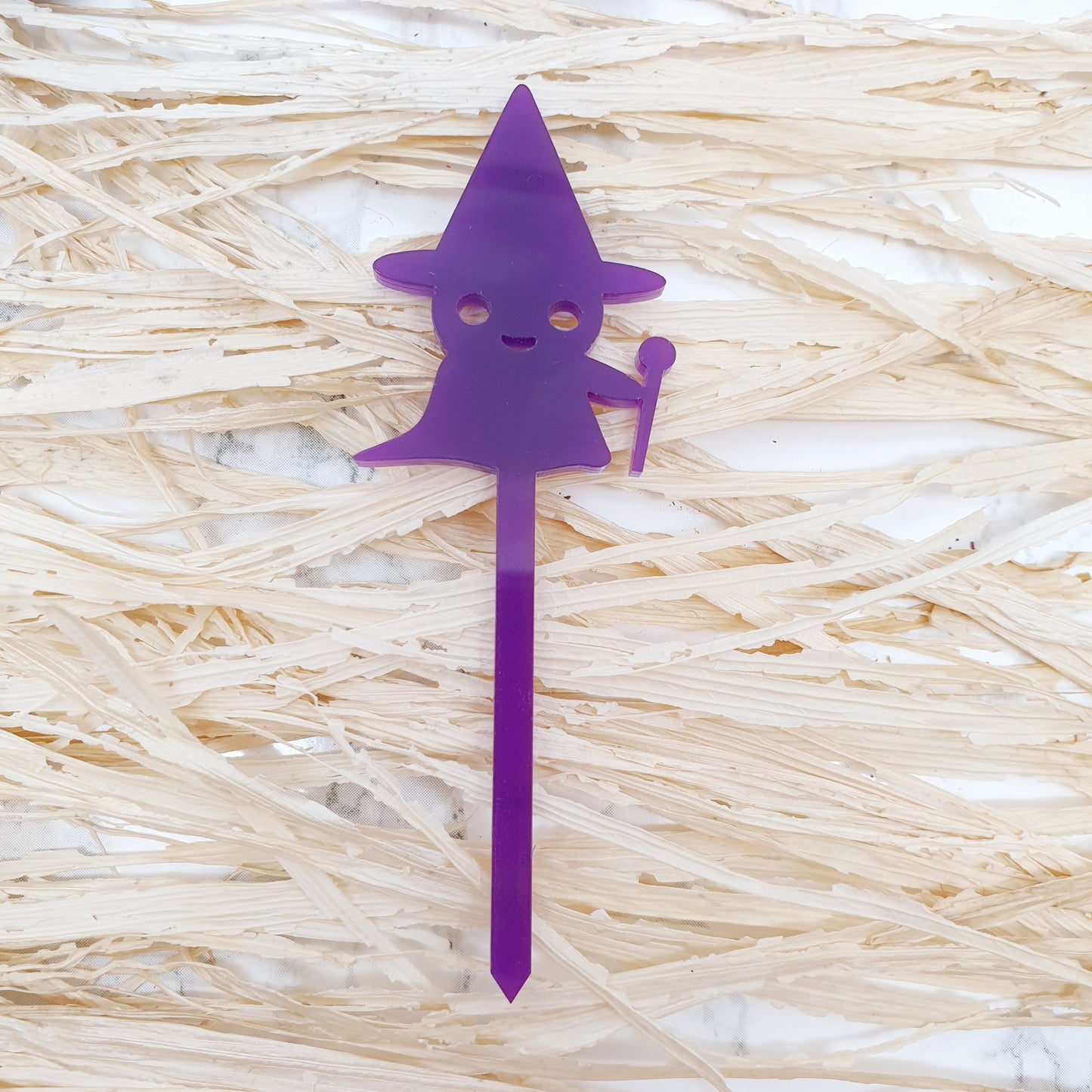Cute Halloween Character Cupcake Toppers - Set of 6