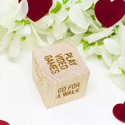 Personalised Couple's Date Dice Decider