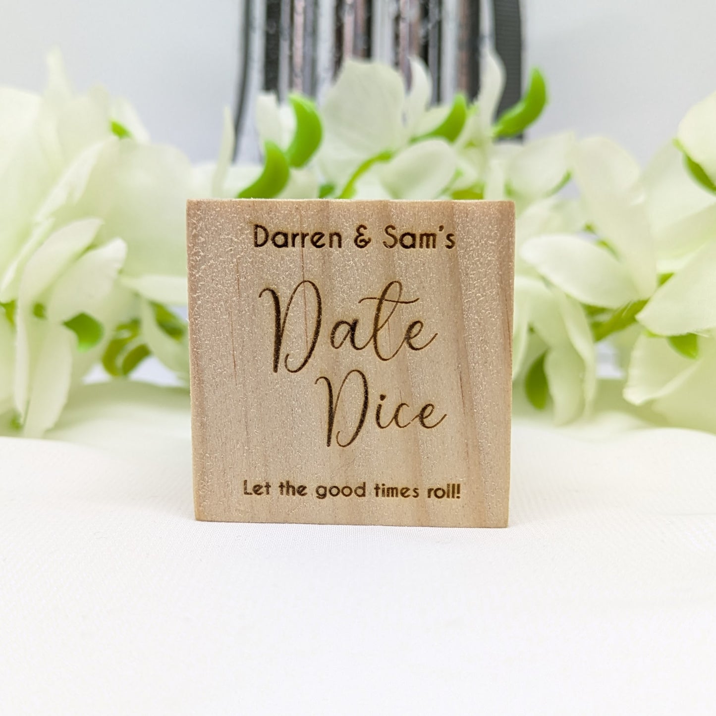 Personalised Couple's Date Dice Decider