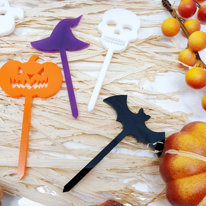 Halloween Character Cupcake Toppers - Set of 6