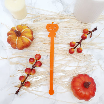 Cute Halloween Drink Stirrers - Set of 6