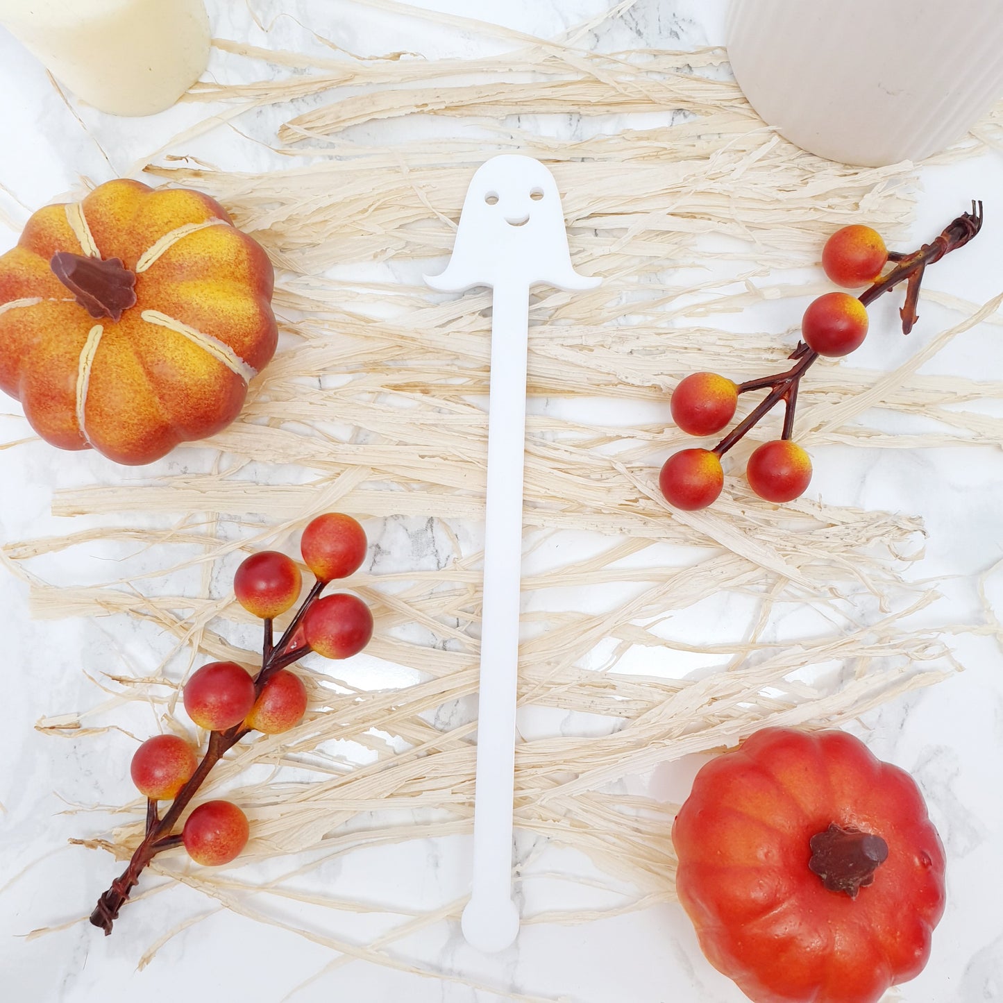 Cute Halloween Drink Stirrers - Set of 6