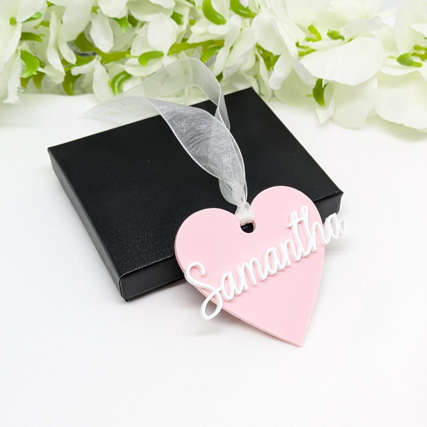 Heart Gift Tag with 3D Name